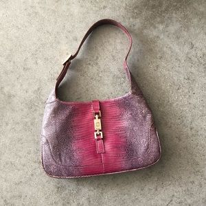 Gucci Jackie Lizard bag